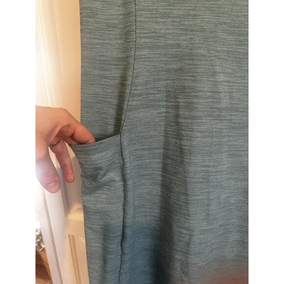 Toad & Co Tomboy Shift Dress Pockets Sleeveless Crunchy Granola Size XL - Picture 6 of 9